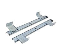 Bvdfgk 1 Jeu de Rails de Clavier sous Bureau, Accessoires Informatiques, Glissière de Clavier Réglable, Plateau Coulissant pour Clavier, blanc