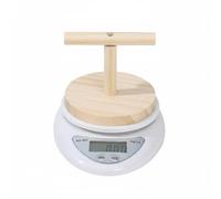 Bvdfgk Balance Oiseau Pesée Numérique Perche Bois Amovible Affichage Fonction Tare Adapté à la du Poids Alimentation Utilisation Domestique, Balance avec Support en T