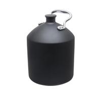 Bvdfgk Cuve à Bière en Acier Inoxydable 304 Couvercle à Visser Structure Cylindrique Robuste pour Conservation Breuvages Fermentés Usage Répété Adapté aux Pique-niques Fêtes, 5 L