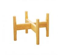 Bvdfgk Distributeur de Boissons Porte Socle Support en Bois Plateau Élevé Pratique pour Service de Rafraîchissements Accueil Dîners Familiaux, Support En Bois GZ1010D, H200xD260mm, L214xW210mm