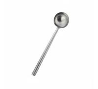Bvdfgk Louche à Soupe Ustensile Cuisine Manche Long Isolant en Inox Bol Profond Ergonomique Facile à Laver Adaptée Repas Collectif Maison Restauration, 8 Liang, Poignée Acier 304