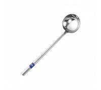 Bvdfgk Louche à Soupe Ustensile Cuisine Manche Long Isolant en Inox Bol Profond Ergonomique Facile à Laver Adaptée Repas Collectif Maison Restauration, 10 Liang, Manche En Acier