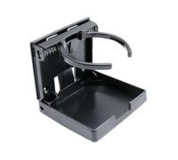 Bvdfgk Porte-gobelet Pliable avec Kit de Montage pour Bateaux et Véhicules, Noir
