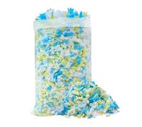 Bvdfgk Recharge de Coussin Multicolore de Qualité Supérieure En Mousse à Mémoire de Forme Déchiquetée pour Fauteuils et Canapés, 2kg