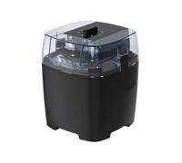 Bvdfgk Sorbetière avec Couvercle pour Gelato, Yaourt Maison, Sorbet - Idéale pour L'été. Capacité :, Noir