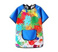 Bvdfgk Tablier de Peintre pour Enfants, pour Les Activités Créatives et La Protection Des Aliments, Blue L