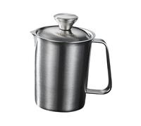 Bvdfgk Tasse à Mesurer En Acier Inoxydable, Pichet Mélangeur de Cuisine pour Expresso, 500 Ml