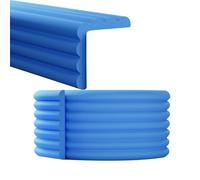 BVDHASDBT Bande de protection large pour enfants - Protection pour bords de table en verre - Pour coins de meubles - Coussin de protection en mousse (bleu, 2 m)