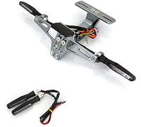 BVDOUE Moto CNC Réglable Arrière Support de Montage de Plaque D'immatriculation arrière, pour Suzuki GSF 250 400 1200 1250 600 600S 650 650S 650N Bandit avec LED LumièRe Cadre Plaque Accessoires