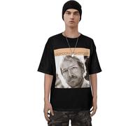 BVEW76XVGF Gordon Lightfoot Men's Cool Combed Cotton Short Sleeve T-Shirt Manches Courtes(X-Large)