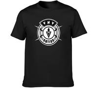 BVEW76XVGF Men's VNV Nation Band Logo T Shirt O Neck Manches Courtes(X-Large)