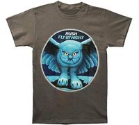 BVEW76XVGF Rush Fly by Night Men T-Shirt S-3Xl Manches Courtes(Medium)