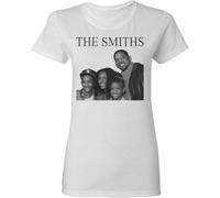 BVEW76XVGF The Smiths How Piss Off Hipster Gift Morrissey Will Smith Family Ladies T Shirt White Manches Courtes(Medium)