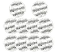 Bvhonwe Lot de 10 tampons de Rechange S7001 pour Balai Vapeur Shark S7001 S8201 S7000AMZ S8001 S7000 S7001TGT S7201 S7005 S7020 Series Steam & Scrub Tampons de Balai à récurer Tout-en-Un # de pièce