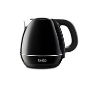 Simeo Bouilloire BVI170 – 1,2 L, température réglable, 2,2 kW, acier inoxydable noir graphite