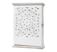 Bvizyelck Boîtier à Clés - Organisateur Moderne Déco Maison,Armoire à Clés en Bois avec Rangement,pour Appartement Maison Terrasse Bureau Entrée Fête Anniversaire Pendaison de