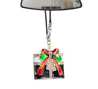 Bvizyelck Charme Pour Rétroviseur De Voiture - Pendentif Festif 2D | Décoration de Noël - Pour La Voiture, La Fête, La Chambre, Le Festival, Le Véhicule, Les Vacances, Le Couloir, La Maison, Le