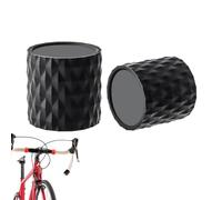 Bvizyelck Couvercle d'extrémité de guidon pour vélo - Manchon Protecteur En Silicone Pour Guidon - Manche ergonomique unisexe pour cyclisme sur route, trajets quotidiens, vélo urbain et course