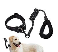 Bvizyelck Ensemble Collier et Corde pour Chiot, Collier réfléchissant pour Chien,Collier réglable pour Chiot pour Animaux de Compagnie | Colliers Souples pour Animaux de Compagnie, Fournitures pour