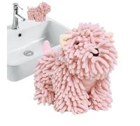 Bvizyelck Essuie-Main pour Salle de Bain | Tissu Mignon sur Le Thème Animal pour Maison,Essuie-Main Bain Petit Chien - pour Maison Hôtel Dortoir Appartement Salle de Bain Douche Famille Couples