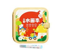 Bvizyelck Le Cahier de Coloriage aux Gras et Facile pour Débutants,Un Jouet pour les Activités de Dessin - Ensemble Livre de Gribouillage Effaçable pour,pour Garçons et Filles les Étudiants Halloween