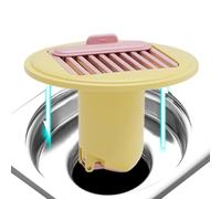 Bvizyelck Préventeur De Retour pour Drain De Douche - Filtre en Peigne pour Égout avec Tamis Et Joint De Siphon,Insert De Drainage pour Noyau D'Égout - pour Usage Intérieur Salle De Bain Maison