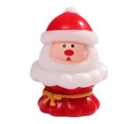 Bvizyelck Statuette Père Noël Miniature | Décorations de Noël pour Tableau de Bord de Voiture,Ornement Collectionnable du Père pour Table de Chevet Cuisine Salle à Manger Tableau de Bord Jardin