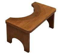 Bvizyelck Tabouret de Toilette | Tabouret De Toilette en Bois | Marchepied WC pour Personnes Âgées,pour Adultes Maison Salle De Bain Douche Camping Voyage Dortoir