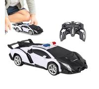 Bvizyelck Voiture Télécommandée,Voiture Télécommandée Électrique Transformable Jouet Enfant - Jouet 2 en 1 à Rotation à 360 Degrés pour Intérieur Extérieur Noël