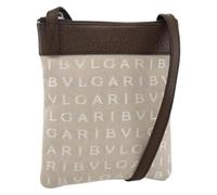 Bvlgari Vintage - Sac bandoulière vintage en toile Pre-owned - Femme - Pre-owned - Beige - Taille: ONE Size