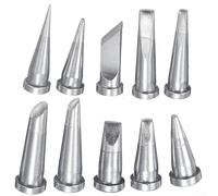 BVMKNI Lot de 10 pannes de Fer à souder for Weller WSD81 WD1000 WSP80 WP80, compatibles avec Les Pointes de Rechange