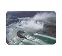 BVNMT Tapis absorbant l'eau Niagara Falls - Tapis de sol antidérapant - Pour intérieur et extérieur - 60 x 40 cm
