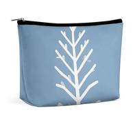 BVNMT Trousse de maquillage portable de grande capacité - Sac de rangement de voyage - Gouttes de peinture éclaboussées sur fond blanc - Trousse de toilette imprimée adaptée pour les femmes et les