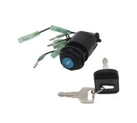 BVNZUFH Interrupteur d'allumage avec clé de Remplacement for Moteur Hors-Bord 15-225 CV BF115, BF135, BF150, BF200, BF225, boîtier de Commande 35100-ZV5-013