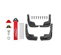 BVOWETF Garde-Boue Arrière Garde-Boue Moulés Avant Et Arrière pour Qashqai J11 2015-2022, Accessoires De Protection(4Pcs-with Cutter)