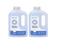 BVSWAKJ Solution pour Le Nettoyage des Vitres - Compatible avec Ecovacs W1S Pro/Mini/One/AIR Le Nettoyeur De Vitres - Formule sans Trace, sans Danger pour Les Vitres Et Les Miroirs(2pcs)