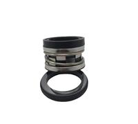 BVTUCMDY Joint d'arbre mécanique Hardware 2100 Series 10 12 14 16 18 20 22 24-100 mm avec Ressort hélicoïdal Simple for pièces de Pompe à Eau Joint de Machine(WC-WC-fkm,10MM-2100 Series)