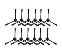 bvwkkynle 12 pièces Brosse latérale Compatible for ILIFE V7s Pro / V7 / V7S / V7s Plus pièce de Rechange de Brosse latérale de Rotation de Bord pièces de Rechange de Brosse latérale d'aspirateur