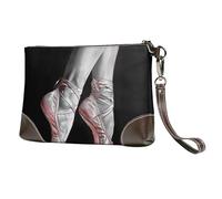 bvxcdd Pochette en cuir avec motif de médecine de dessin animé, bracelet en cuir véritable, sac de rangement pour soirées, rendez-vous galants, mariages et cadeaux, Danseuse de ballet., Taille unique