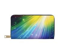 bvxcdd Portefeuille long en cuir synthétique avec 12 emplacements pour cartes et poche zippée pour pièces de monnaie pour un usage quotidien, les voyages et les cadeaux