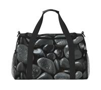 bvxcdd Sac fourre-tout de voyage avec impression de constellation de pizzas, 50 x 33 x 26 cm, pliable avec sangle d'épaule et double poignées pour les voyages de w nd, la gym, les voyages