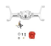 Bvznmilhd Boîtier d'essieu Avant de Voiture RC pour HOBBYPLUS 1/18 4WD CP18P, boîtier d'essieu Avant de Conception élargie en Alliage d'aluminium, Artisanat de Simulation élevé pour Une (Argent)