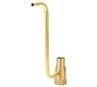 Bvznmilhd Buse de Fontaine à Bulles avec Filetage Femelle G1/2, tête de pulvérisation en Laiton pour étang et Paysage, arroseur injecteur enrichissant en oxygène avec Effet d’Eau Douce et FL