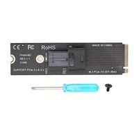 Bvznmilhd Carte d’Extension Adaptateur M.2 NVMe vers U.2, Carte d’Extension de Transfert PCIe 4.0 avec Une Vitesse de 64 GT/s, Compatible avec l’Interface SFF-8643 pour Les systèmes utilisan