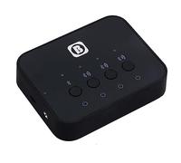 BW-107 Adaptateur répartiteur audio Bluetooth 4.0, récepteur audio stéréo sans fil, fonction 1 entrée 3 sorties pour téléphone, tablette, ordinateur portable, ordinateur, TV