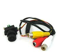 Bw® 520 lignes TV Mc495 1 7,6 cm Capteur d'image CMOS Mini Couleur Covert Caméra de sécurité de surveillance CCTV, 3.6 mm F2.0 90 degrés Angle de vue objectif, prise en charge de la sortie vidéo et