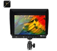 BW 7 inch IPS On Camera DSLR Monitor - 1280 x 800 Resolution, Peaking FOCUS ASSIST, image Freeze, Zoom-in + image Flip Functions, [Import UK]