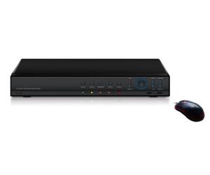 Bw 8 CH Standalone Professionnel H.264 CCTV DVR avec D1/CIF réglable - Blanc Ajouter Noir