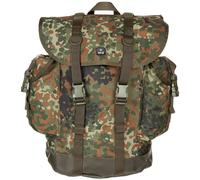 BW ALLEMAND ARMÉE MONTAGNE MILITAIRE SAC À DOS PATROUILLE 30L FLECKTARN CAMO