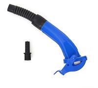 BW® bec verseur flexible pour jerrycan métallique 5/10 / 20 Litres - 25cm Flex Spout incl. support pour bidon - Bleu - RAL 5005 - Fabriqué en Europe